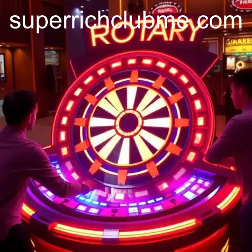 Rotary Games: Unveiling the Dynamics of the Superrich Club